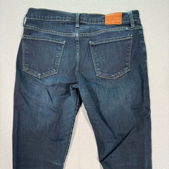 Lucky Brand Jeans‎ Womens 6/28 Blue Brooke Skinny Dark Mid Rise Stretch Denim - Picture 6 of 12